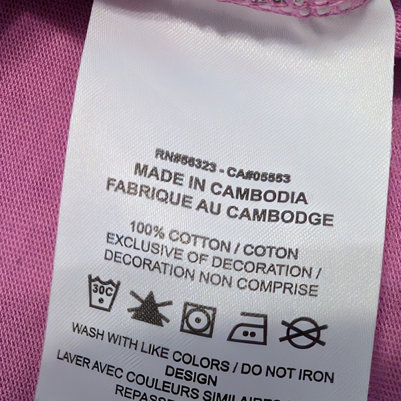 Brand New With Tags Ladies Nike Blue and Purple Oversized Fit T-Shirt Size XL - Picture 5 of 10